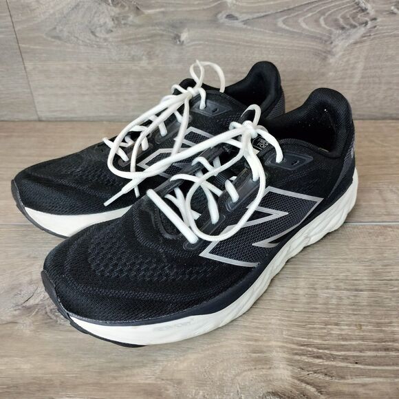 New Balance 880 Shoes v14 Womens 10.5 Black Running Fresh Foam Sneakers W880K14 - Picture 4 of 14